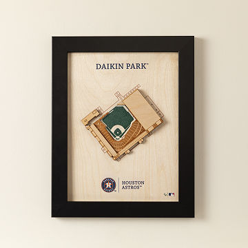 MLB Wall Sculpture Stadium Art