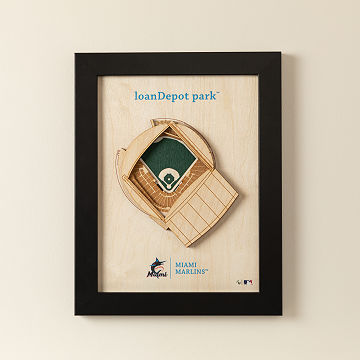 MLB Wall Sculpture Stadium Art