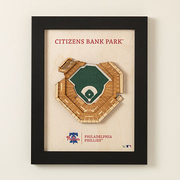 MLB Wall Sculpture Stadium Art