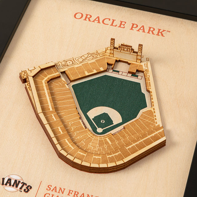 MLB Wall Sculpture Stadium Art