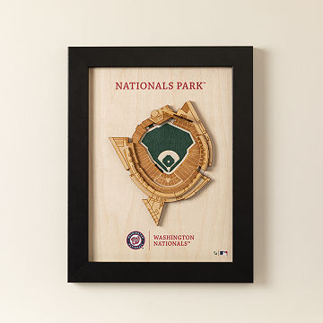 MLB Wall Sculpture Stadium Art