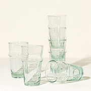 Handblown Stacking Moroccan Glasses