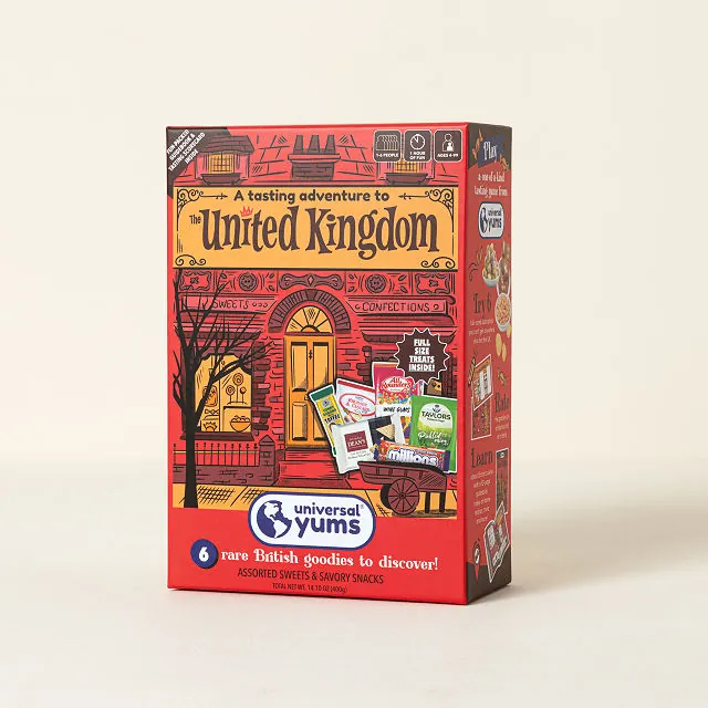 Taste of the U.K. Adventure Snack Box