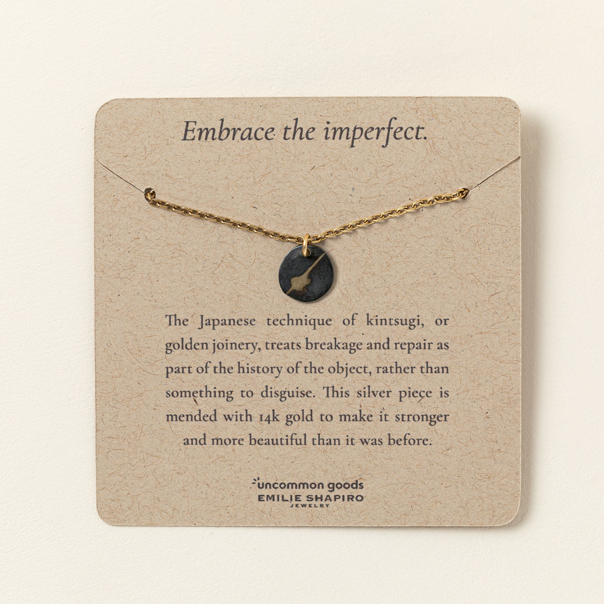 Embrace the Imperfect Kintsugi Necklace
