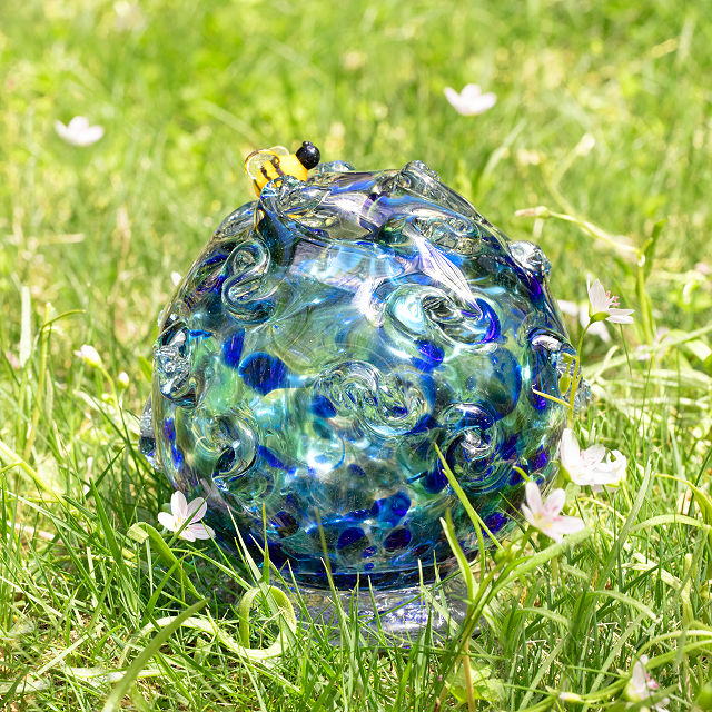 Glass Bee Drinking Orbs