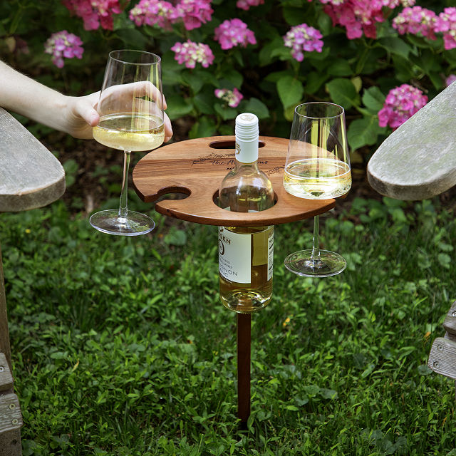 Portable Outdoor Wine Table