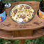 Portable Beer & Snack Table thumbnail 3