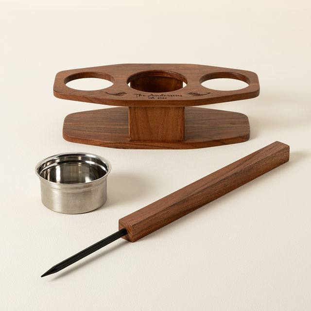 Portable Beer & Snack Table