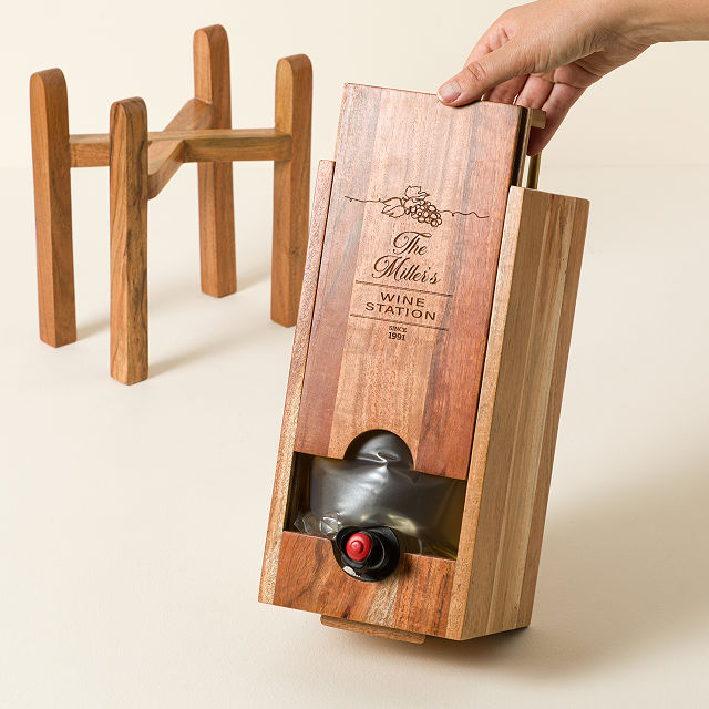 Personalized Box Wine Dispenser