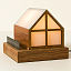 Cozy Cottage Book Stand & Lamp thumbnail 2