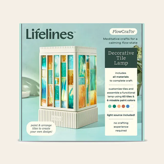 Make Your Own Decorative Tile Lamp