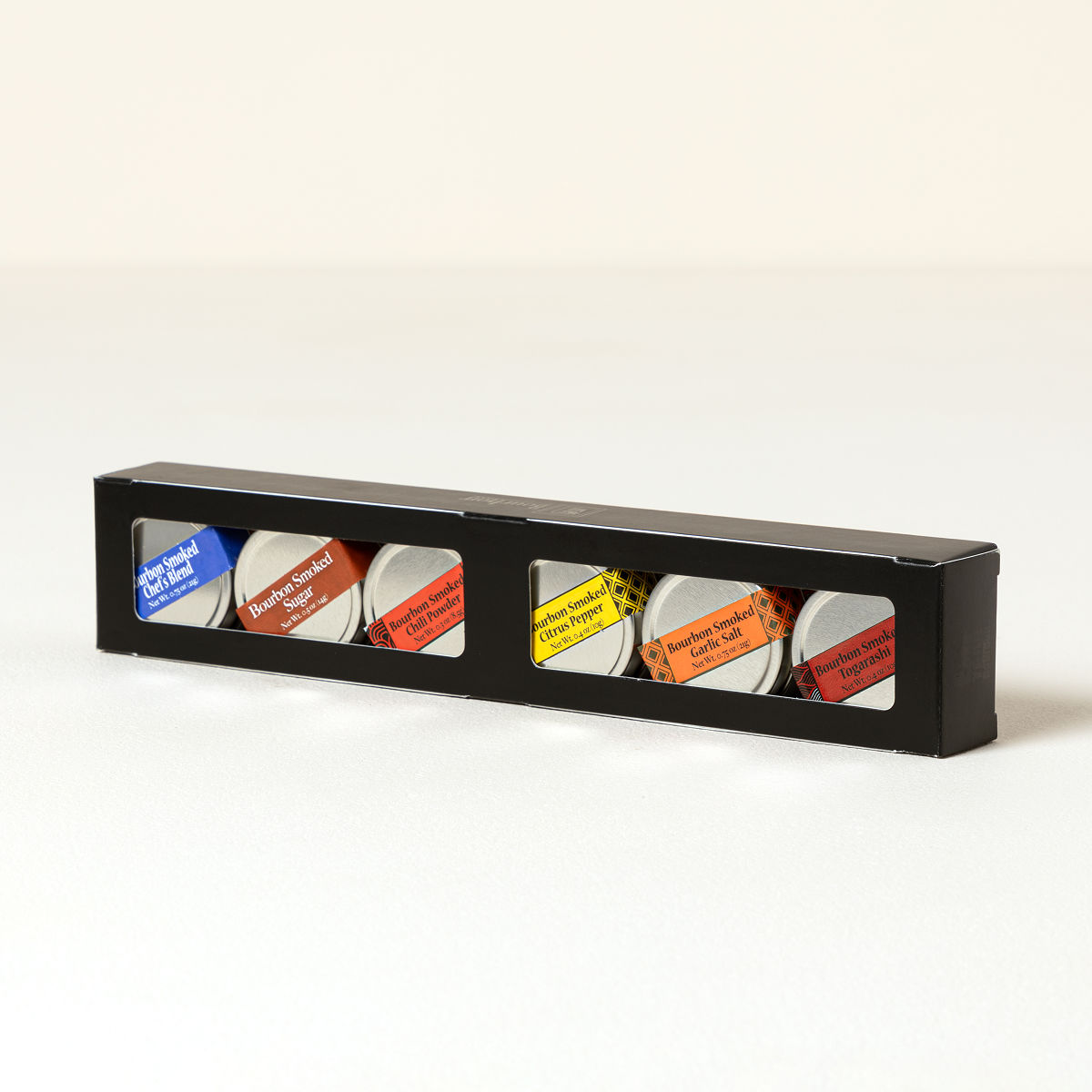 Bourbon Smoked Spices Sampler - Mini - 6 Spice Tins