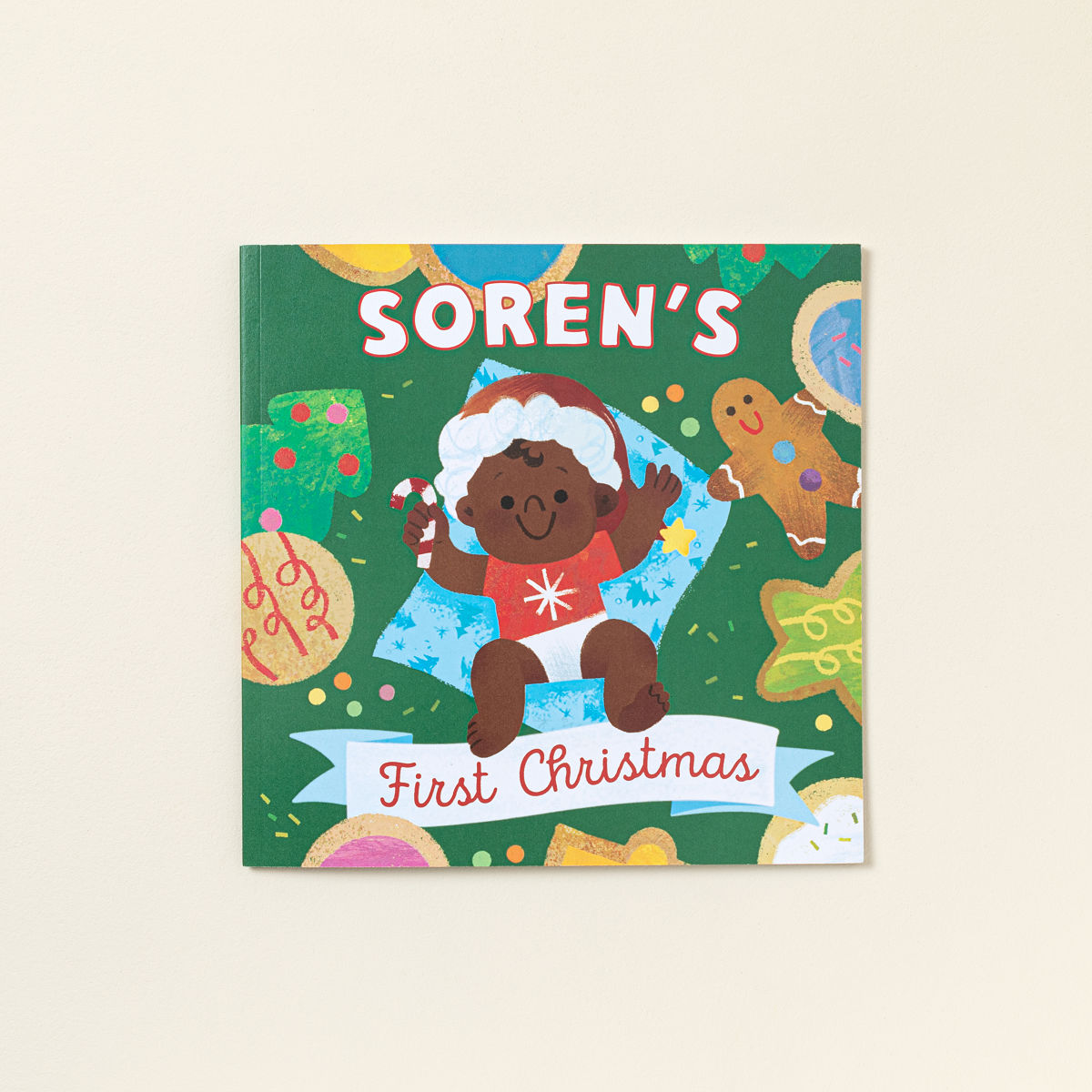 Baby's First Christmas Personalized Book - Softcover