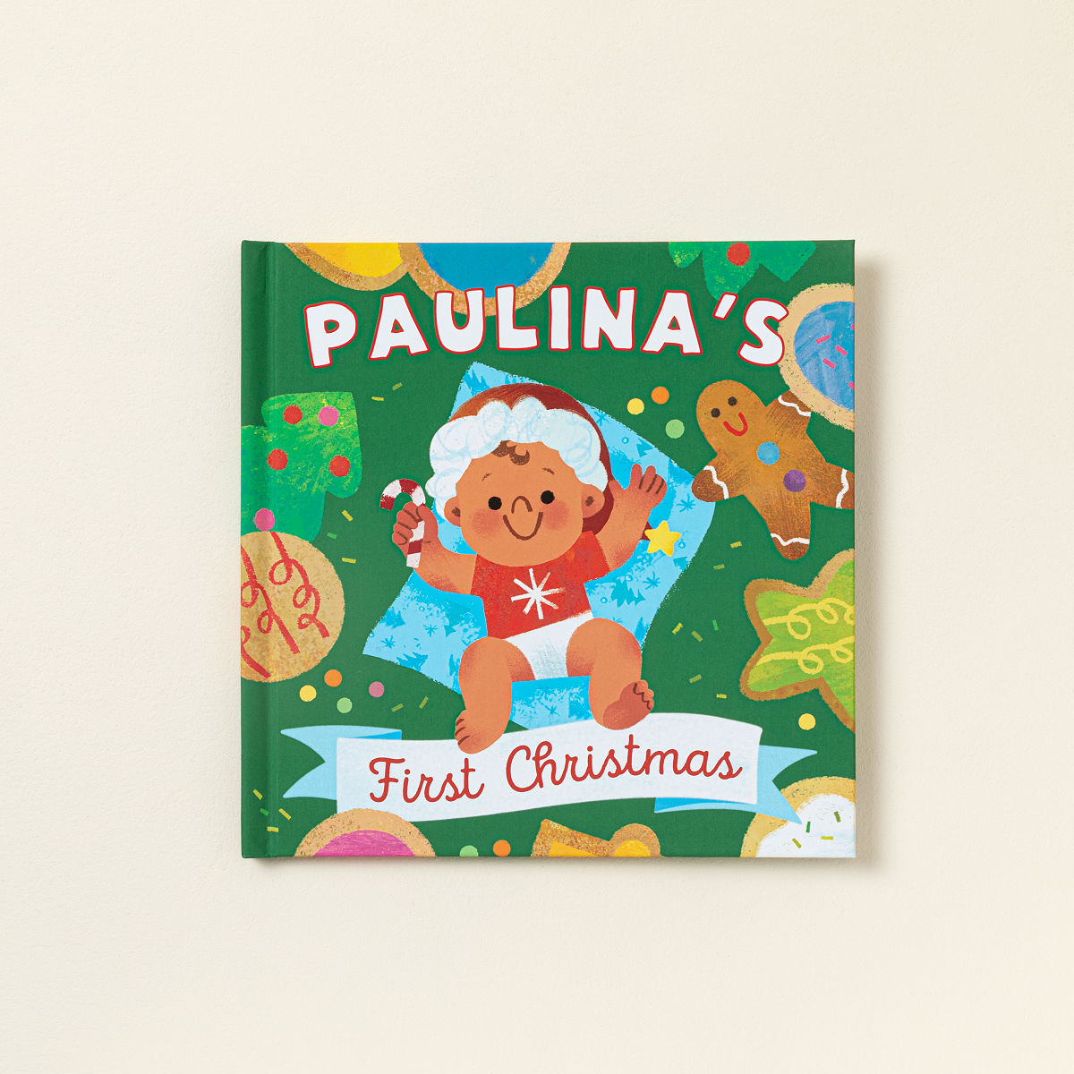 Baby's First Christmas Personalized Book - Hardcover