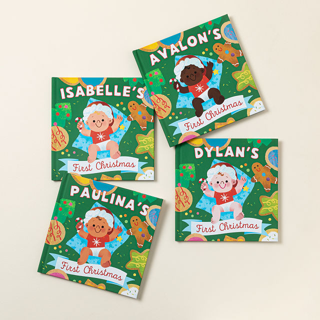 Baby's First Christmas Personalized Book