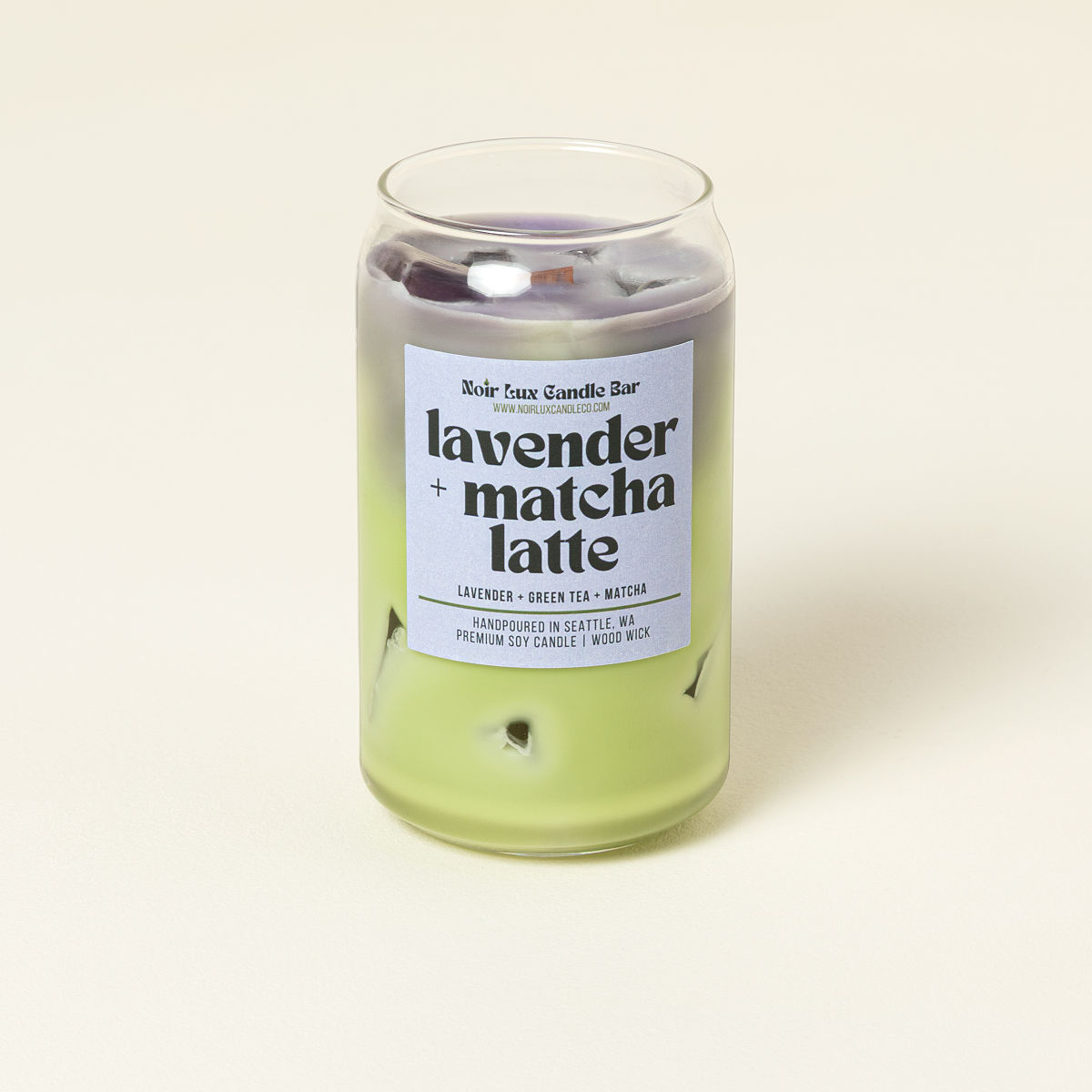 Iced Latte Candles - Lavender Matcha Latte