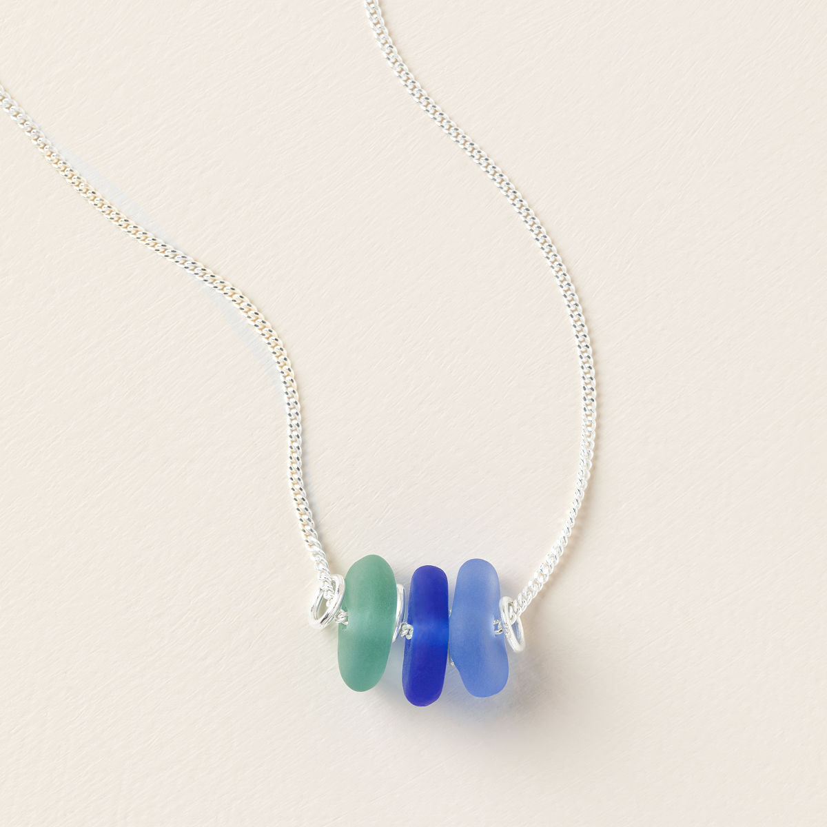 Sea Glass Balance Necklace