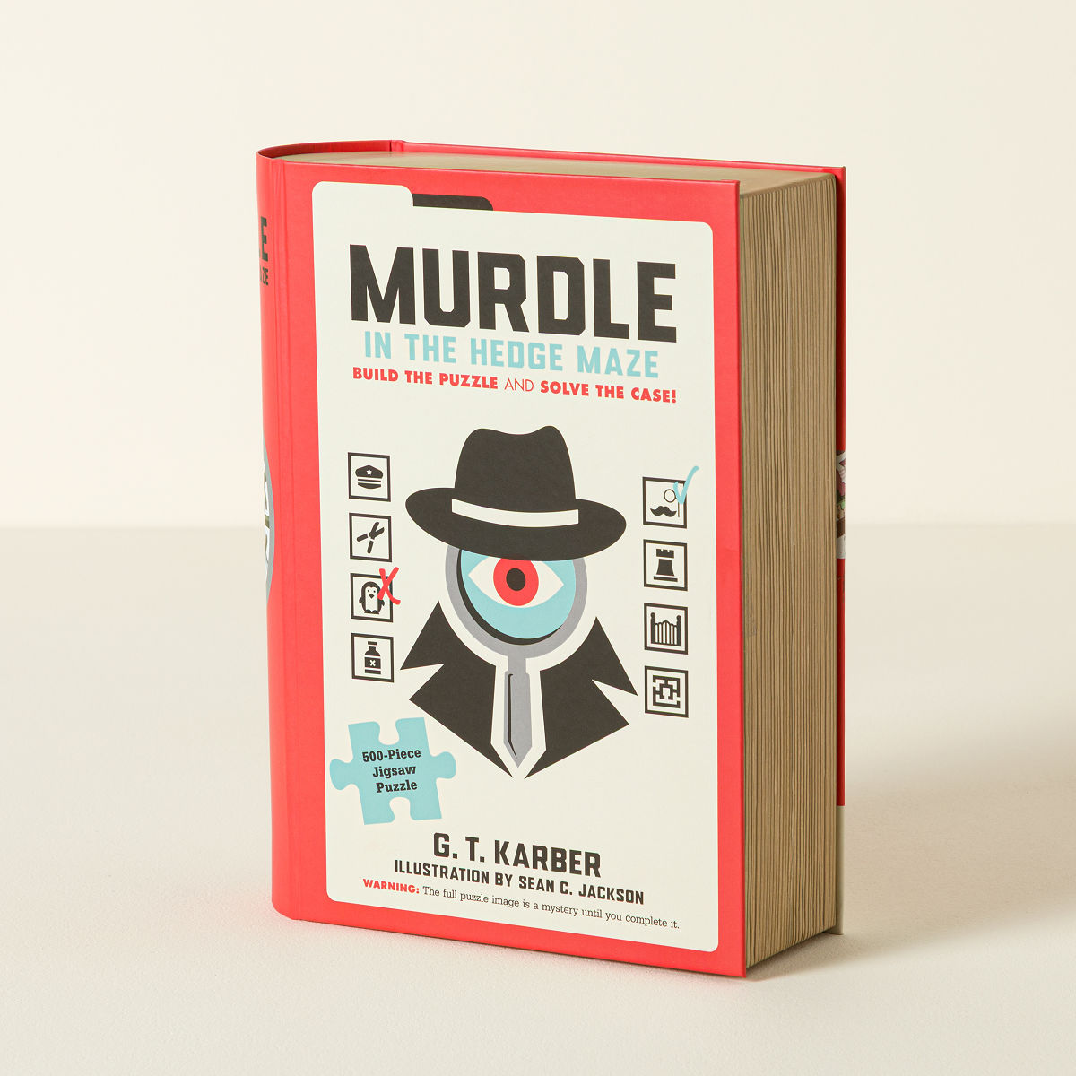 Murdle Mystery Jigsaw Puzzle - In the Hedge Maze