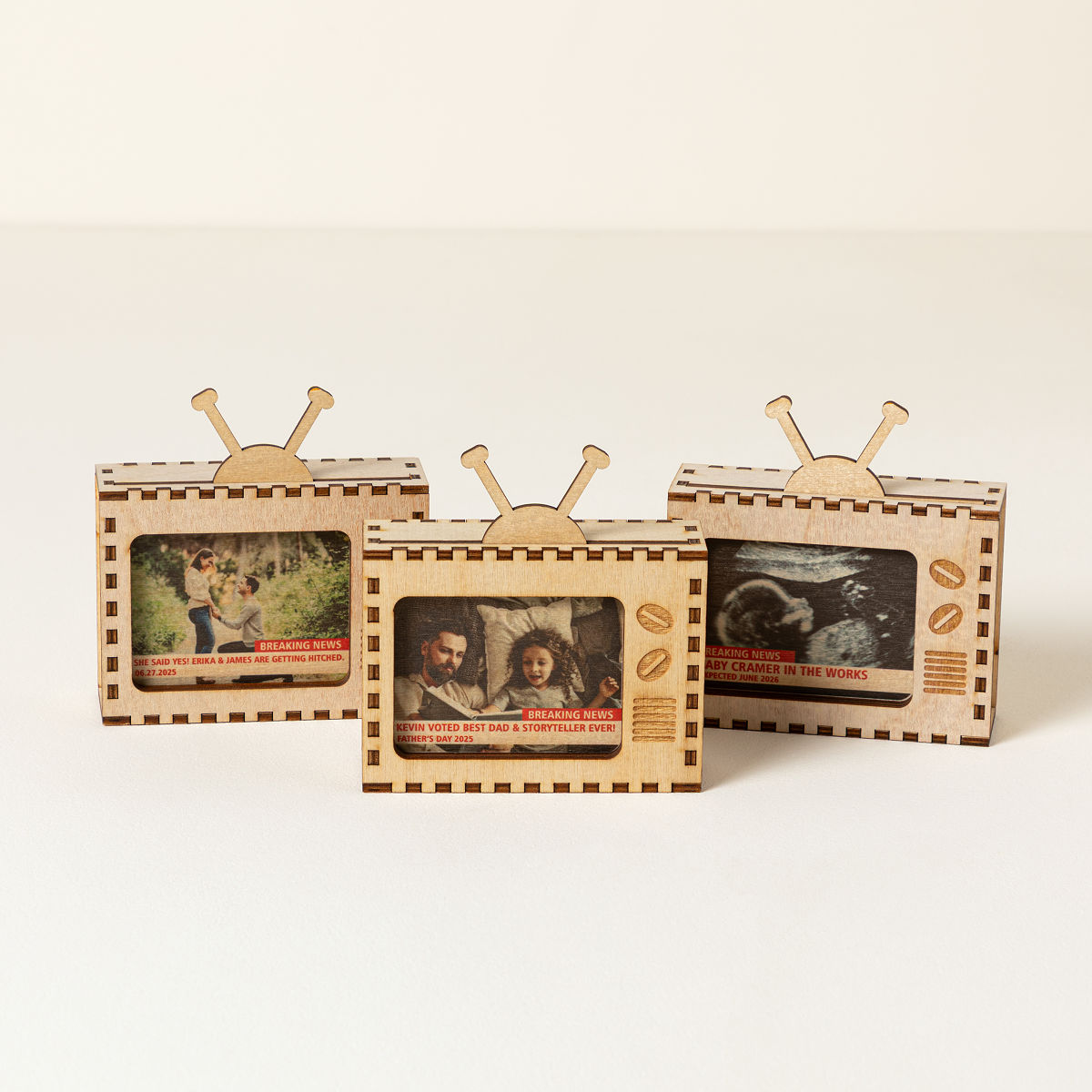 Breaking News Personalized Photo Frame