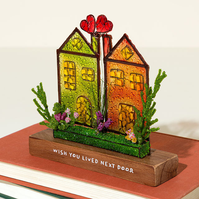 Wish You Lived Next Door Sculpture
