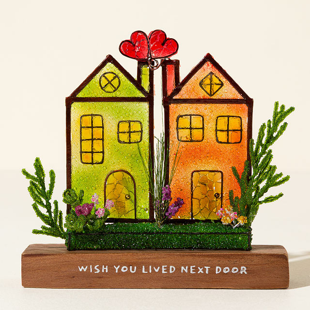 Wish You Lived Next Door Sculpture