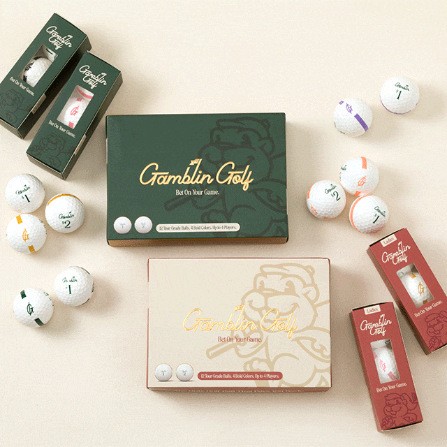 Gamblin' Golf Balls