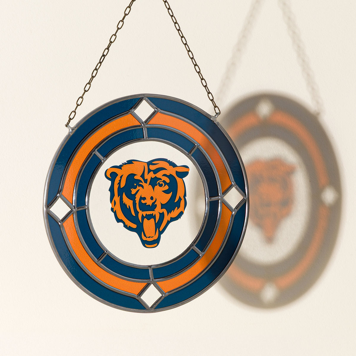 NFL Glass Suncatcher - Chicago Bears