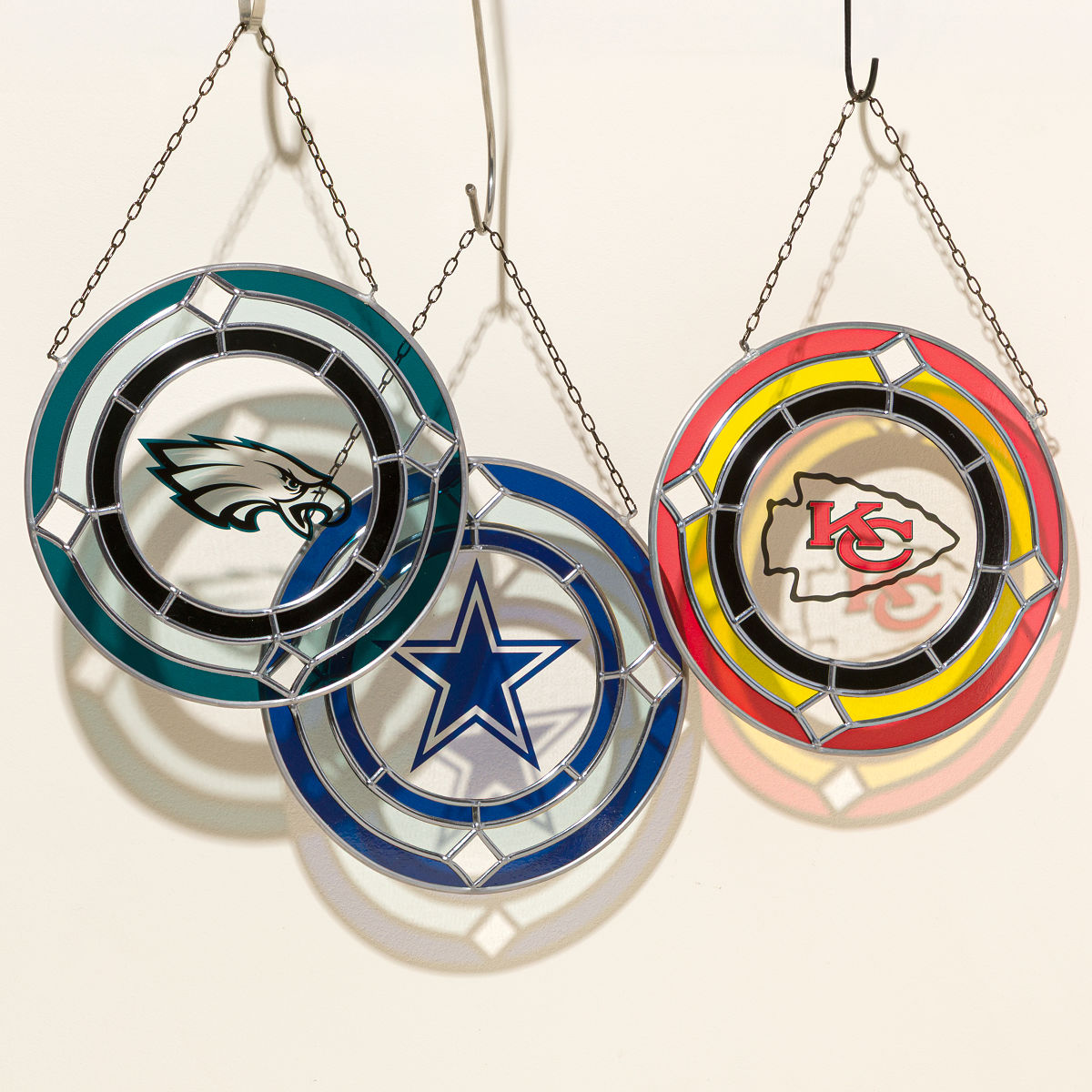 NFL Glass Suncatcher
