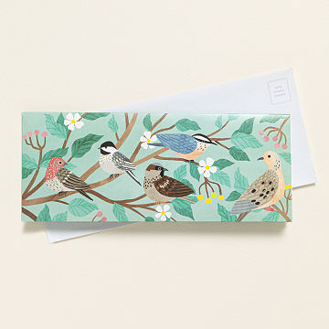 Bird Song Audio Greeting Card