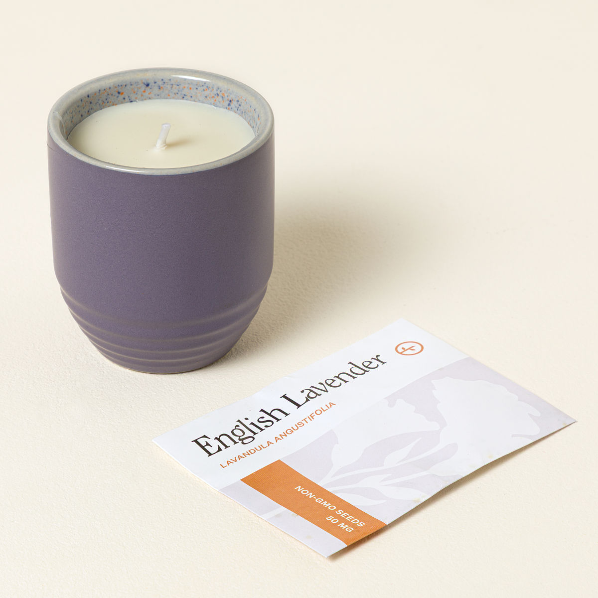 Flame to Flora Seed Kit Candle - Violet Hour: Lavender