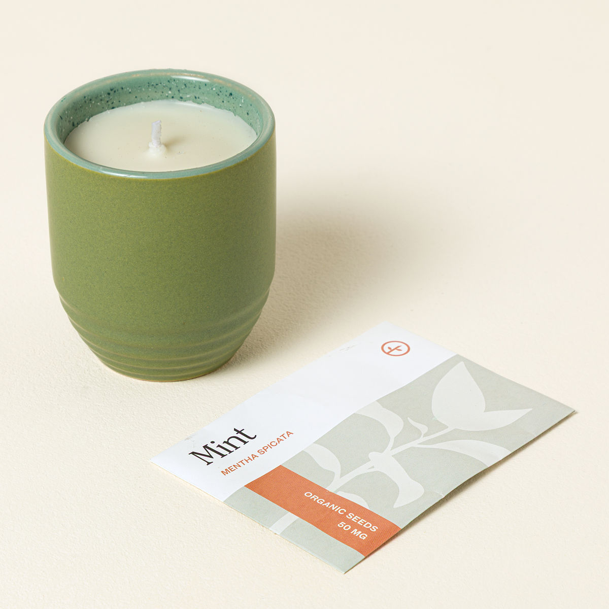 Flame to Flora Seed Kit Candle - In the Weeds: Mint