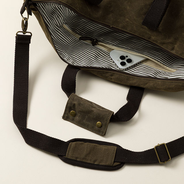 Waxed Canvas Weekender