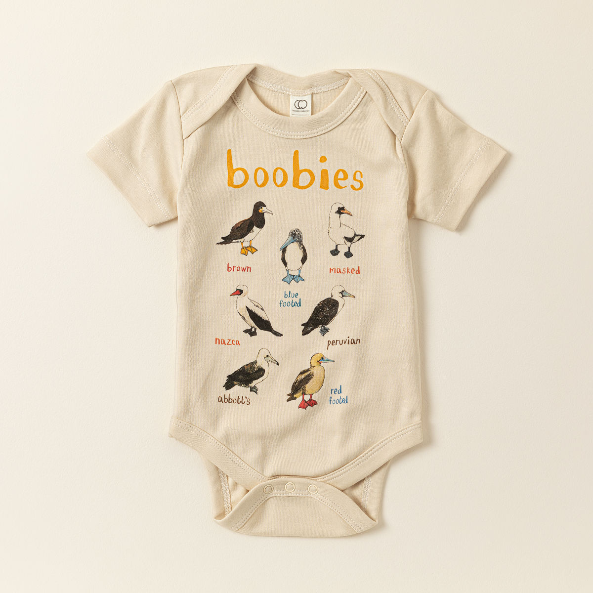 Fowl Language Cozy Organic Babysuit - 3-6 Months