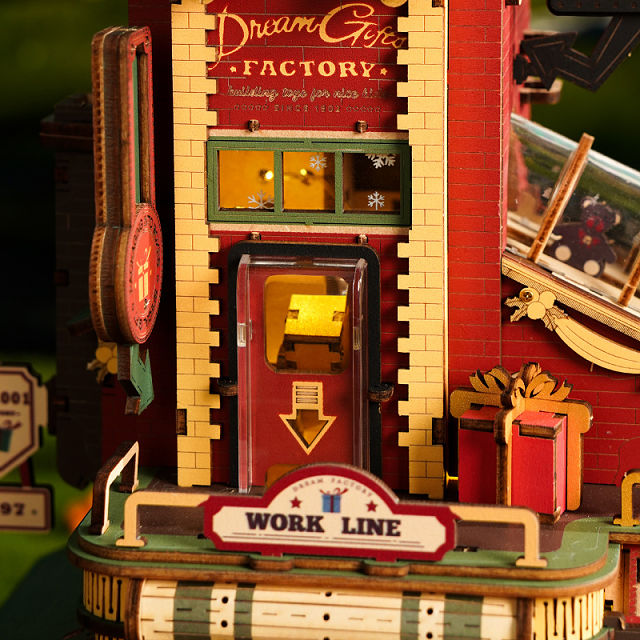 Christmas Gift Factory with Motion DIY Kit
