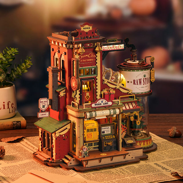 Christmas Gift Factory with Motion DIY Kit