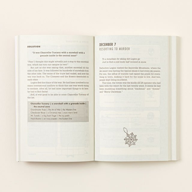 Merry Murdle Detective Puzzle Book