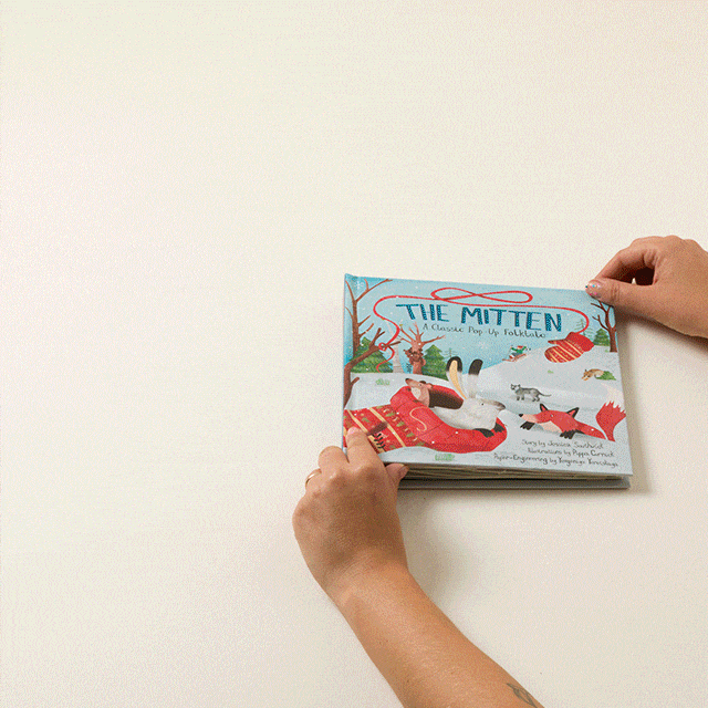 The Mitten Pop-Up Book