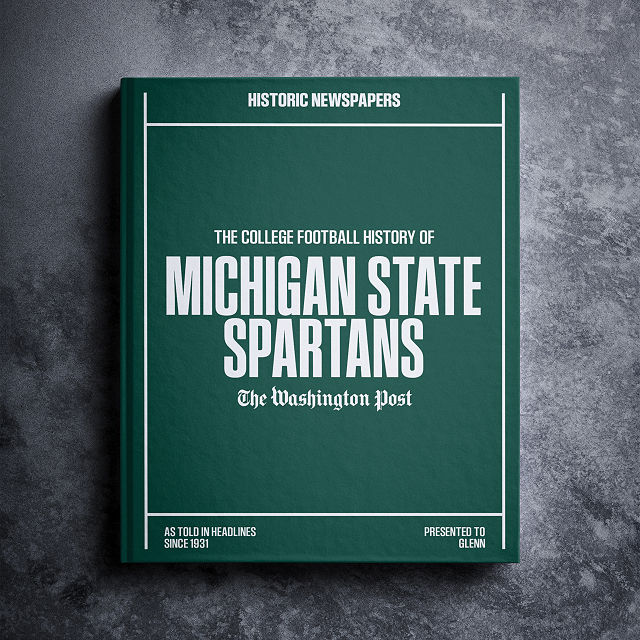 Personalized College Football History Books