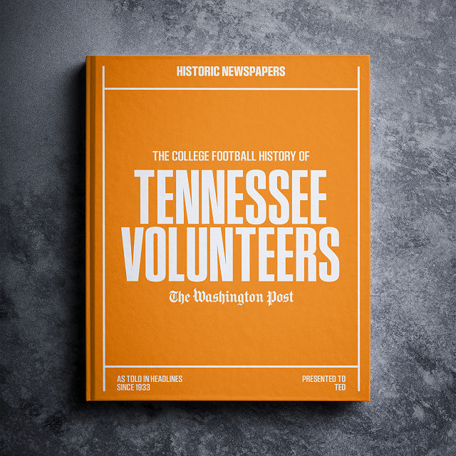 Personalized College Football History Books