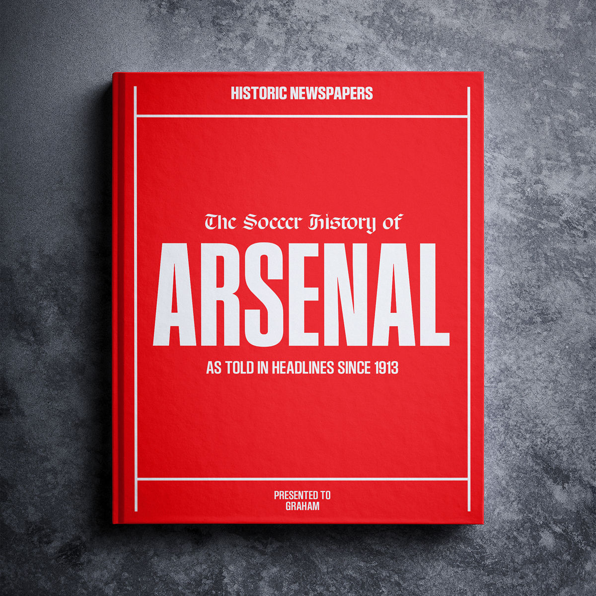 Personalized UK Soccer Books – Arsenal
