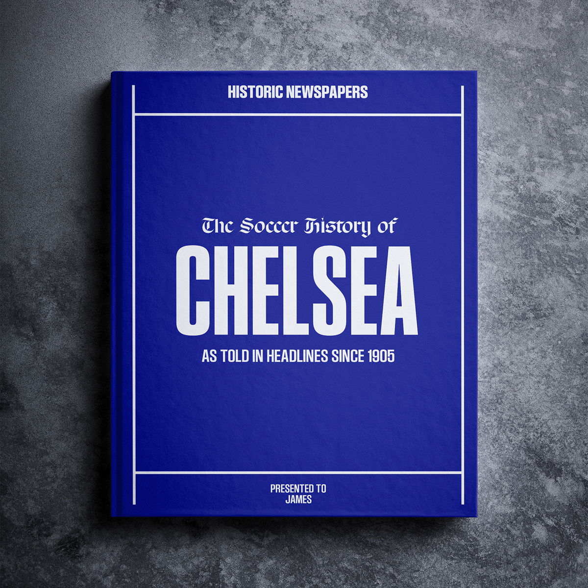 Personalized UK Soccer Books – Chelsea
