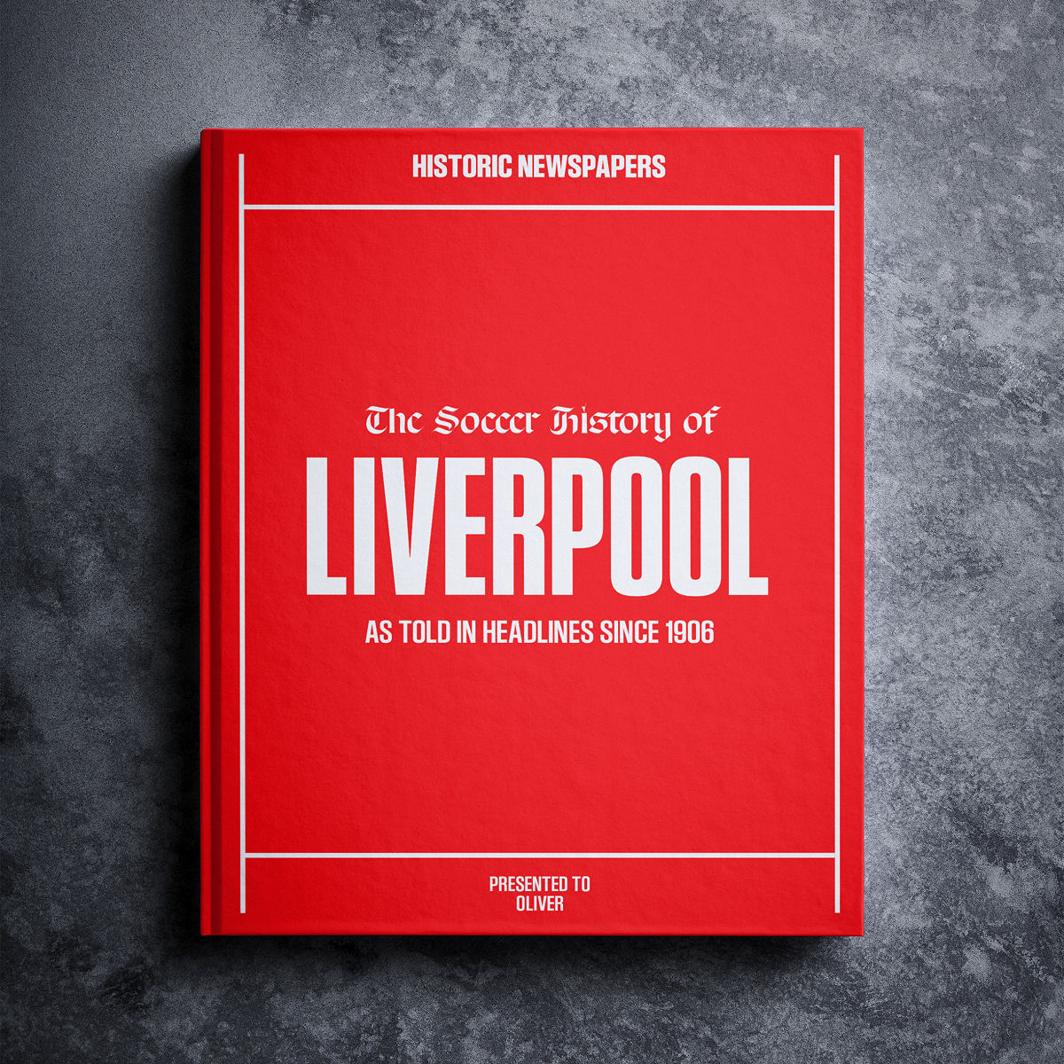 Personalized UK Soccer Books – Liverpool