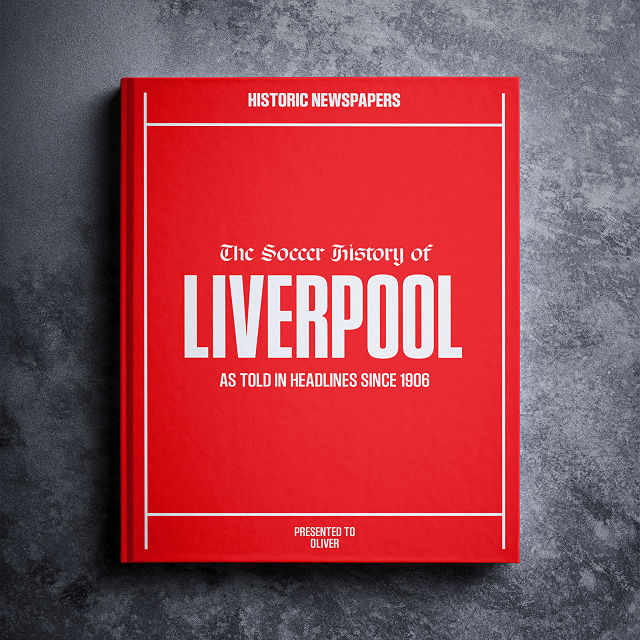 Personalized UK Soccer Books