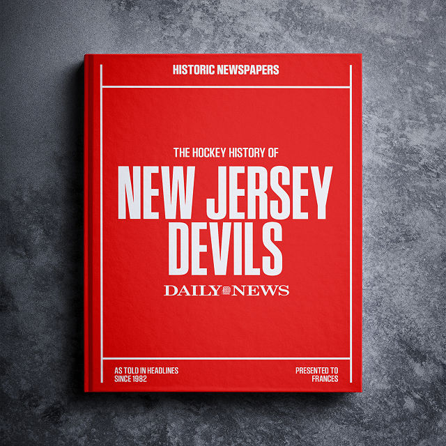 Personalized NHL History Books