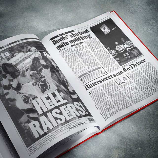 Personalized NHL History Books