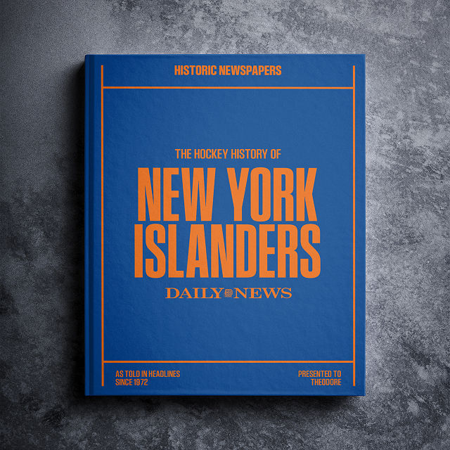 Personalized NHL History Books