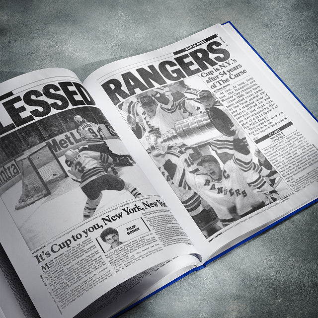 Personalized NHL History Books