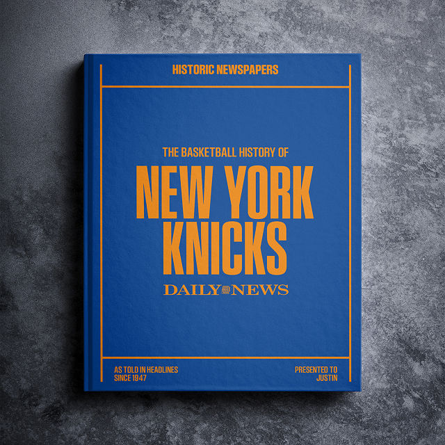 Personalized NBA Basketball History Books