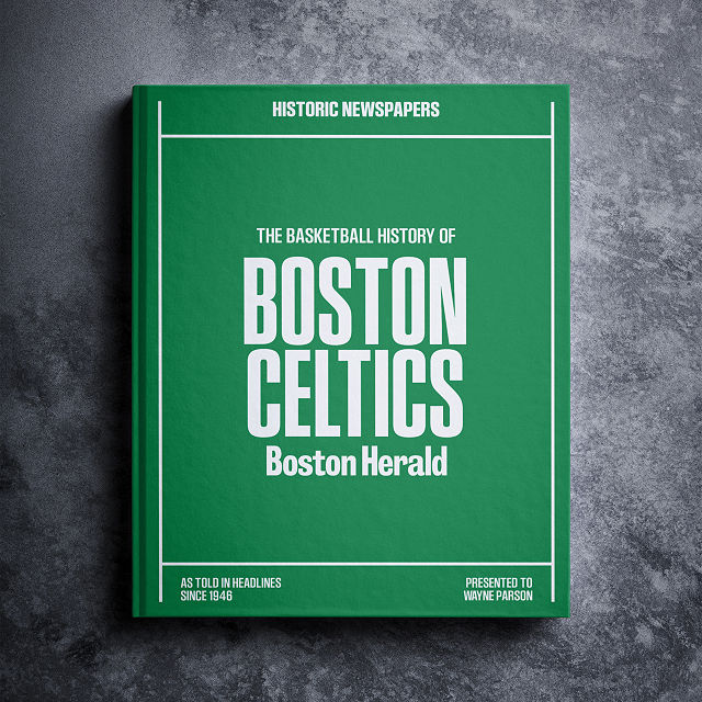 Personalized NBA Basketball History Books