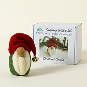 Festive Gnome Beginners Needle Felting Kit